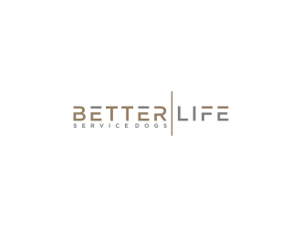 Better Life Service Dogs logo design by bricton