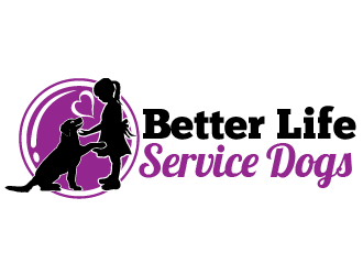 Better Life Service Dogs logo design by THOR_