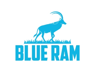 Blue Ram logo design by ElonStark