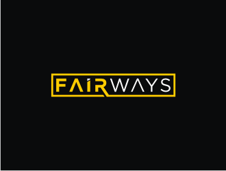 Fairways  logo design by bricton