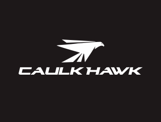 Caulk Hawk logo design by YONK