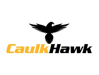 Caulk Hawk logo design by ElonStark