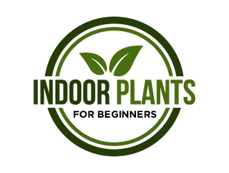 Indoor Plants for Beginners logo design by cybil