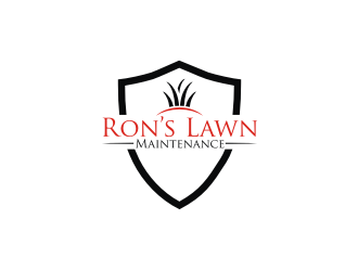 Ron’s Lawn Maintenance  logo design by Diancox