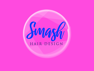 Smash Hair Design logo design by justin_ezra