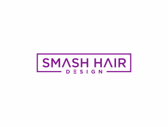 Smash Hair Design logo design by ammad