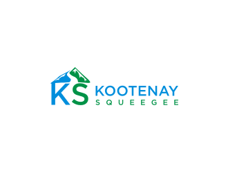 Kootenay Squeegee logo design by EkoBooM