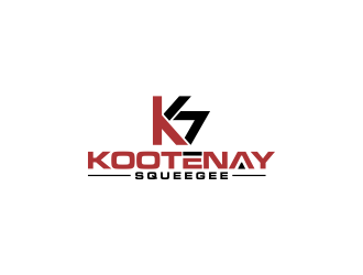 Kootenay Squeegee logo design by oke2angconcept