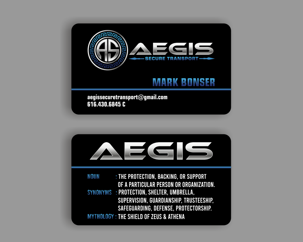 Aegis Secure Transport logo design by done