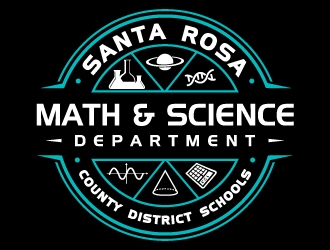Santa Rosa County District Schools - Math & Science Department logo design by dshineart
