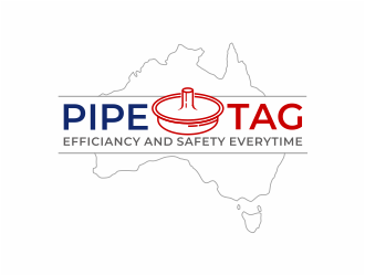 Pipe Tag logo design by mutafailan