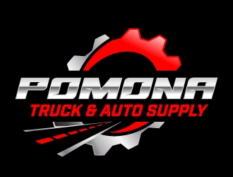 Pomona Truck & Auto Supply - Universal Fleet Supply logo design by jaize