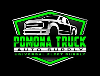 Pomona Truck & Auto Supply - Universal Fleet Supply logo design by daywalker