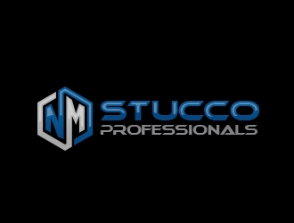 NM Stucco Professionals logo design by MarkindDesign