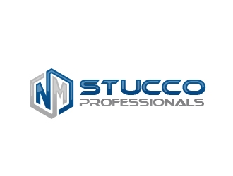 NM Stucco Professionals logo design by MarkindDesign