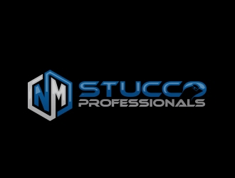 NM Stucco Professionals logo design by MarkindDesign