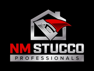 NM Stucco Professionals logo design by jaize