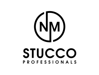 NM Stucco Professionals logo design by nurul_rizkon