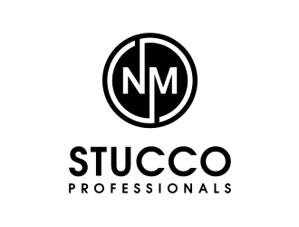 NM Stucco Professionals logo design by nurul_rizkon