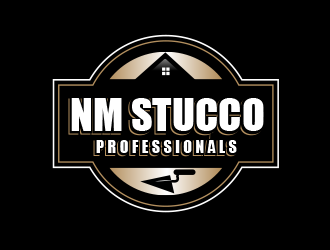 NM Stucco Professionals logo design by BeDesign