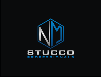 NM Stucco Professionals logo design by bricton