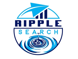 RippleSearch logo design by DreamLogoDesign