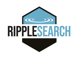 RippleSearch logo design by kunejo