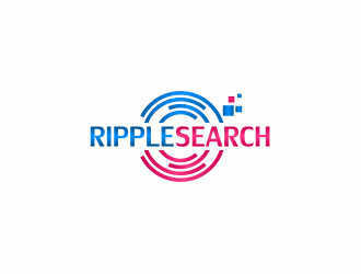 RippleSearch logo design by mutafailan