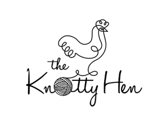 The Knotty Hen logo design by ingepro