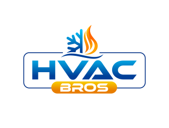 HVAC Bros. logo design by ingepro