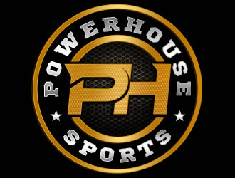 Powerhouse Sports logo design by Benok