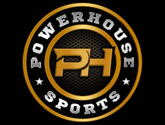 Powerhouse Sports logo design by Benok