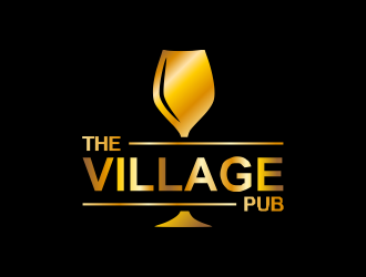 The Village Pub logo design by done