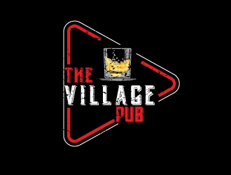 The Village Pub logo design by Erasedink
