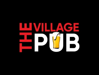 The Village Pub logo design by Erasedink