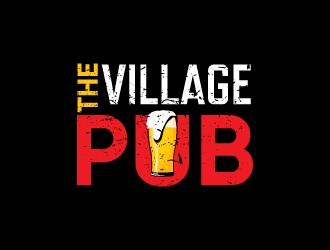 The Village Pub logo design by Erasedink