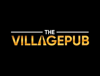 The Village Pub logo design by Erasedink