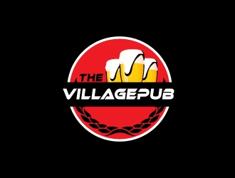 The Village Pub logo design by Erasedink