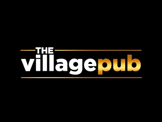 The Village Pub logo design by Erasedink