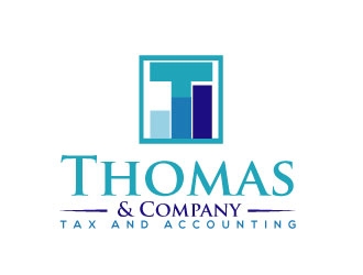 Thomas & Company - Tax and Accounting logo design by KJam