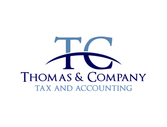 Thomas & Company - Tax and Accounting logo design by Greenlight