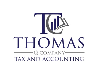 Thomas & Company - Tax and Accounting logo design by Upoops
