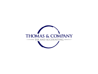 Thomas & Company - Tax and Accounting logo design by Barkah