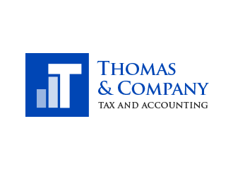 Thomas & Company - Tax and Accounting logo design by BeDesign