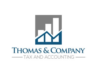 Thomas & Company - Tax and Accounting logo design by kunejo