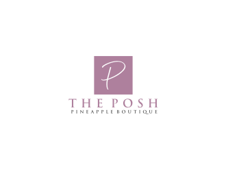 The Posh Pineapple Boutique logo design by bricton