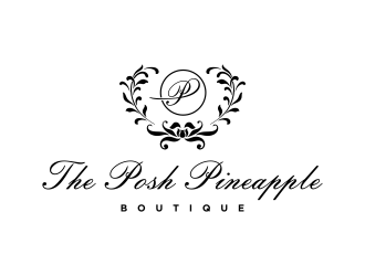 The Posh Pineapple Boutique logo design by dencowart