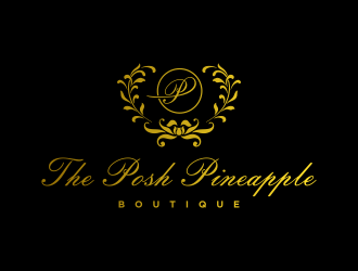 The Posh Pineapple Boutique logo design by dencowart