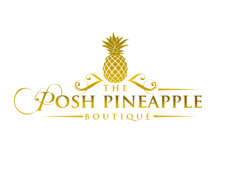 The Posh Pineapple Boutique logo design by Rossee