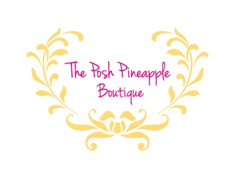 The Posh Pineapple Boutique logo design by twomindz